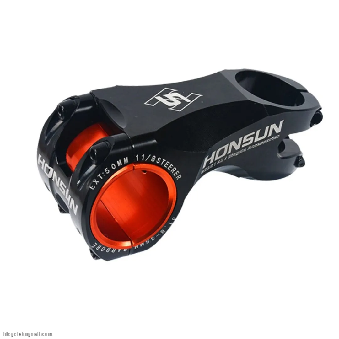 HONSUN CNC Ultralight MTB Stem - 17 Degree
