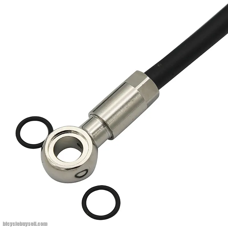 SHIMANO MTB HYDRAULIC BRAKE HOSE 2 METER WITH BANJO JOINT PINS COMPLETE SET