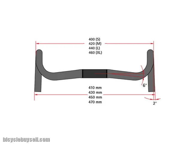 SYNTACE RACELITE 2014 LIGHTWEIGHT ALLOY ROAD HANDLEBAR 31.8X400MM