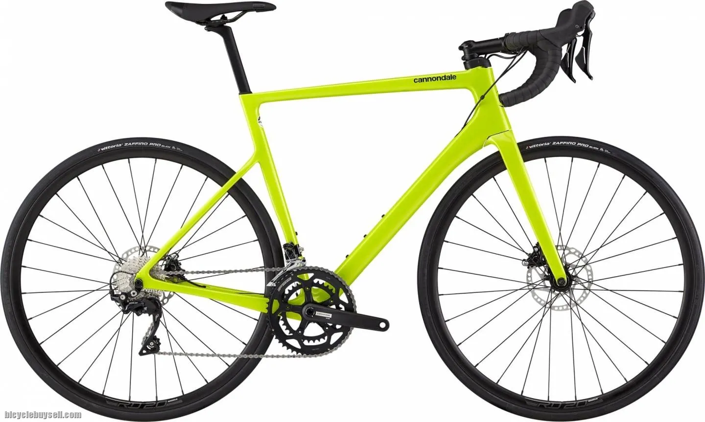 Cannondale Supersix Evo Carbon Disc 105 Bio Lime