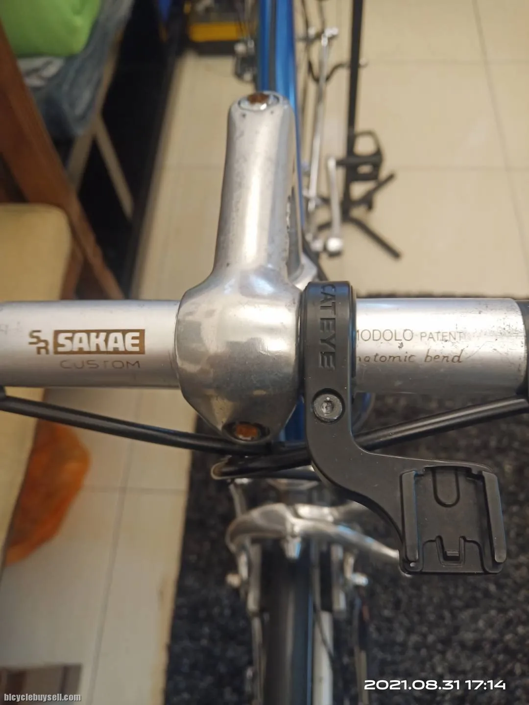 Roadbike vintage custom frame Suntour Pro