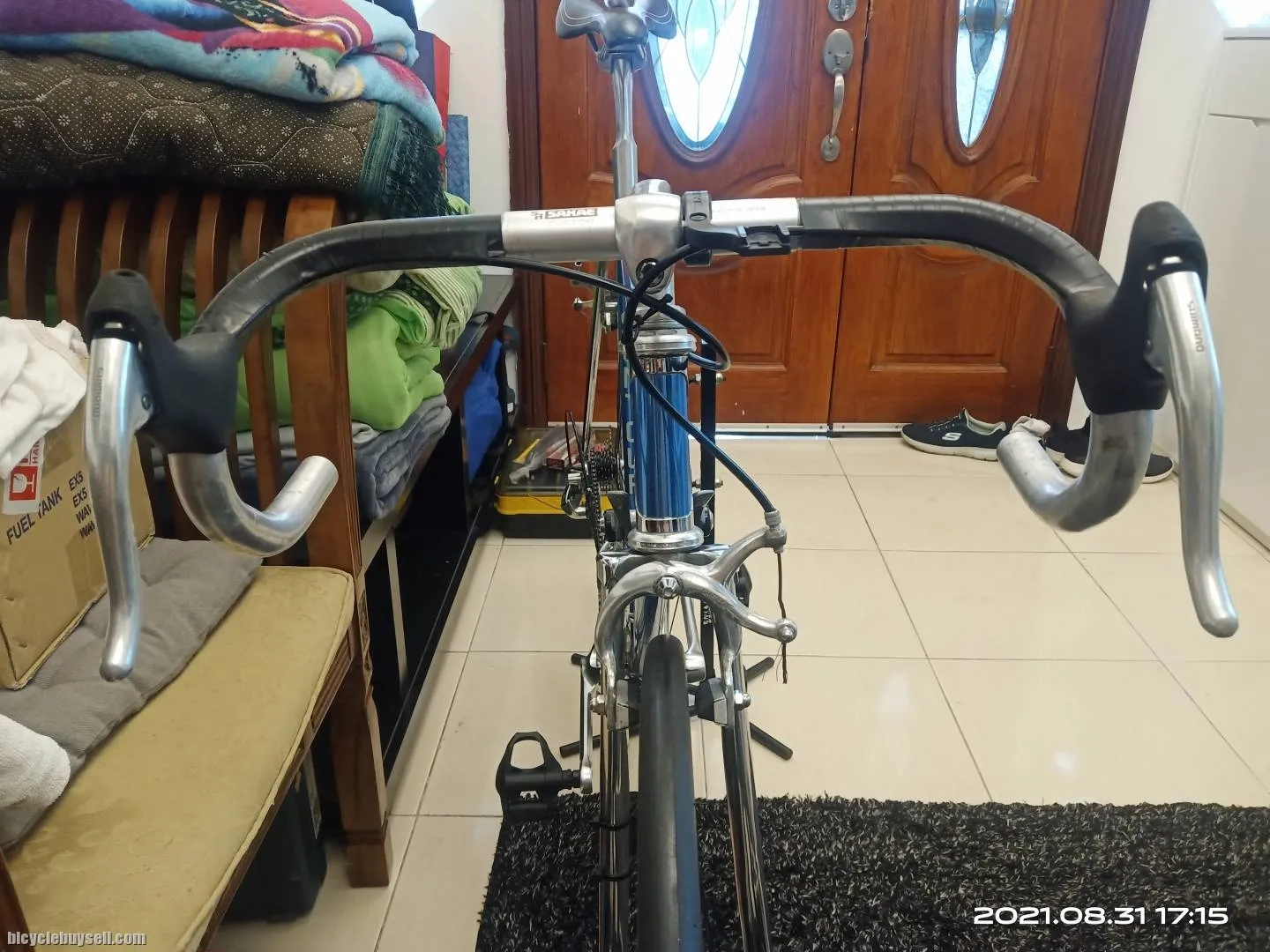 Roadbike vintage custom frame Suntour Pro