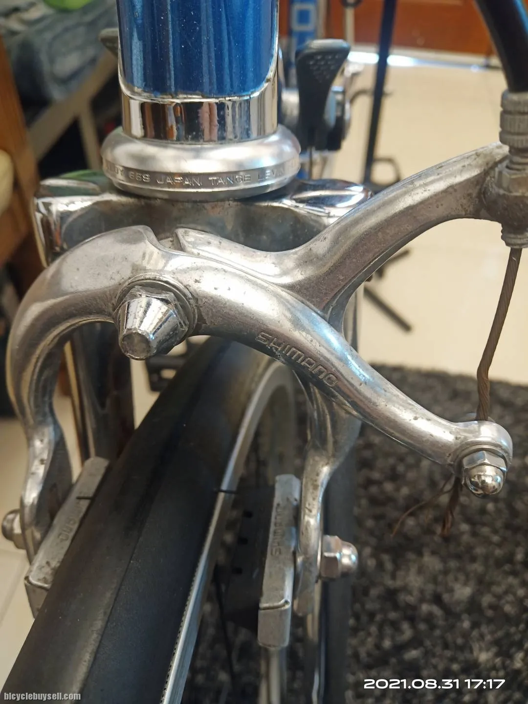 Roadbike vintage custom frame Suntour Pro