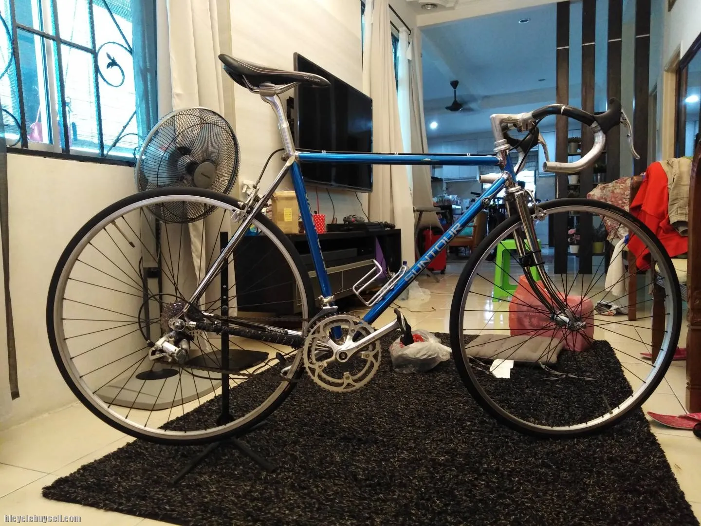 Roadbike vintage custom frame Suntour Pro