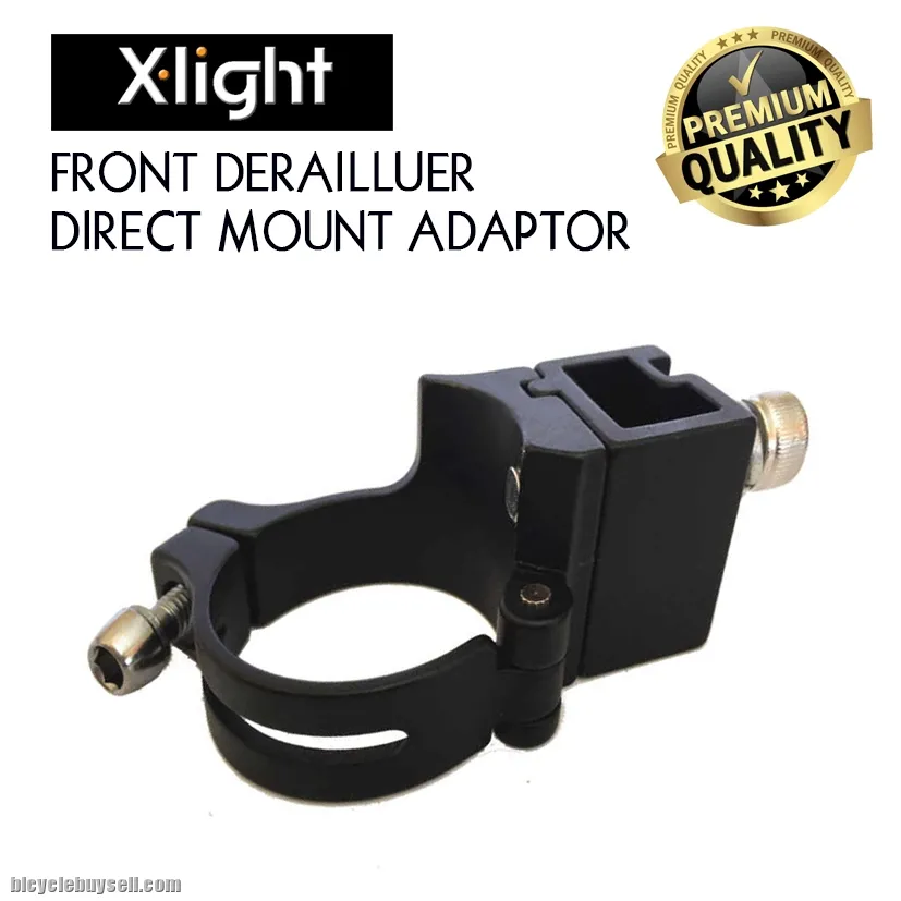 XLIGHT FRONT DERAILLUER FD DIRECT MOUNT ADAPTOR FATBIKE FD SHIMANO SRAM MOUNT