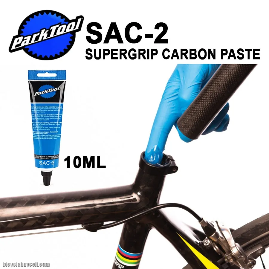 Parktool SAC 2 Carbon Friction Paste Compound 10ml Anti Slip Loose Grease Supergrip Carbon Alloy