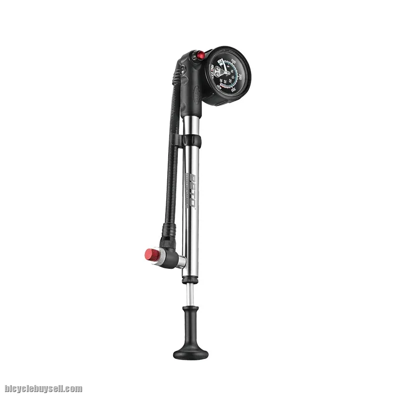 BETO SP-003AG 400PSI High Pressure Fork Pump Shock Hand Meter MTB Air Fork Gauge Hose Pump