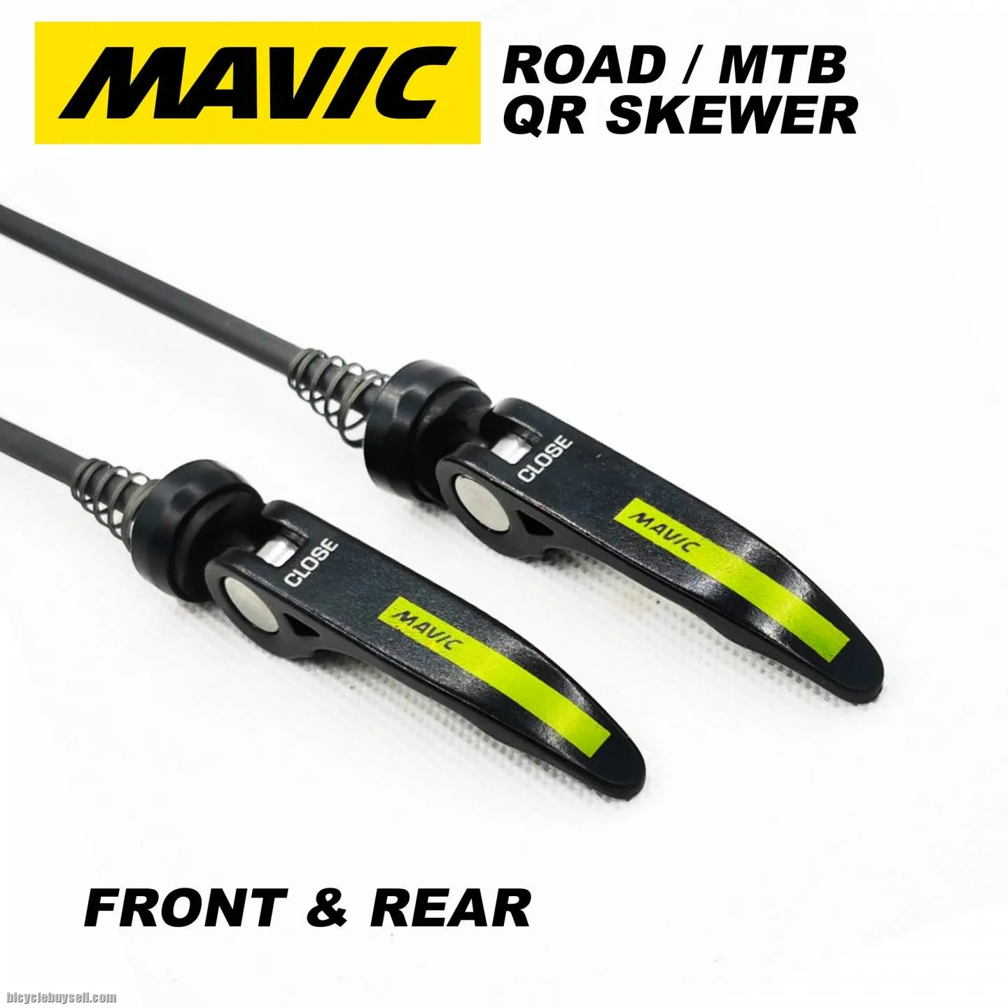 Mavic Bicycle QR Alloy Skewer Axle for Road Bike MTB Front Rear Hub Quick Release Universal