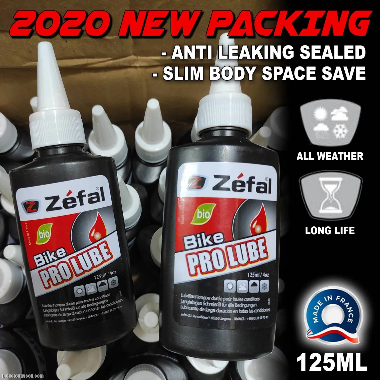 Zefal Bicycle Chain Lube Pro Series 125ml Road Bike MTB Moutain Chainlube Minyak Rantai Basikal Fran