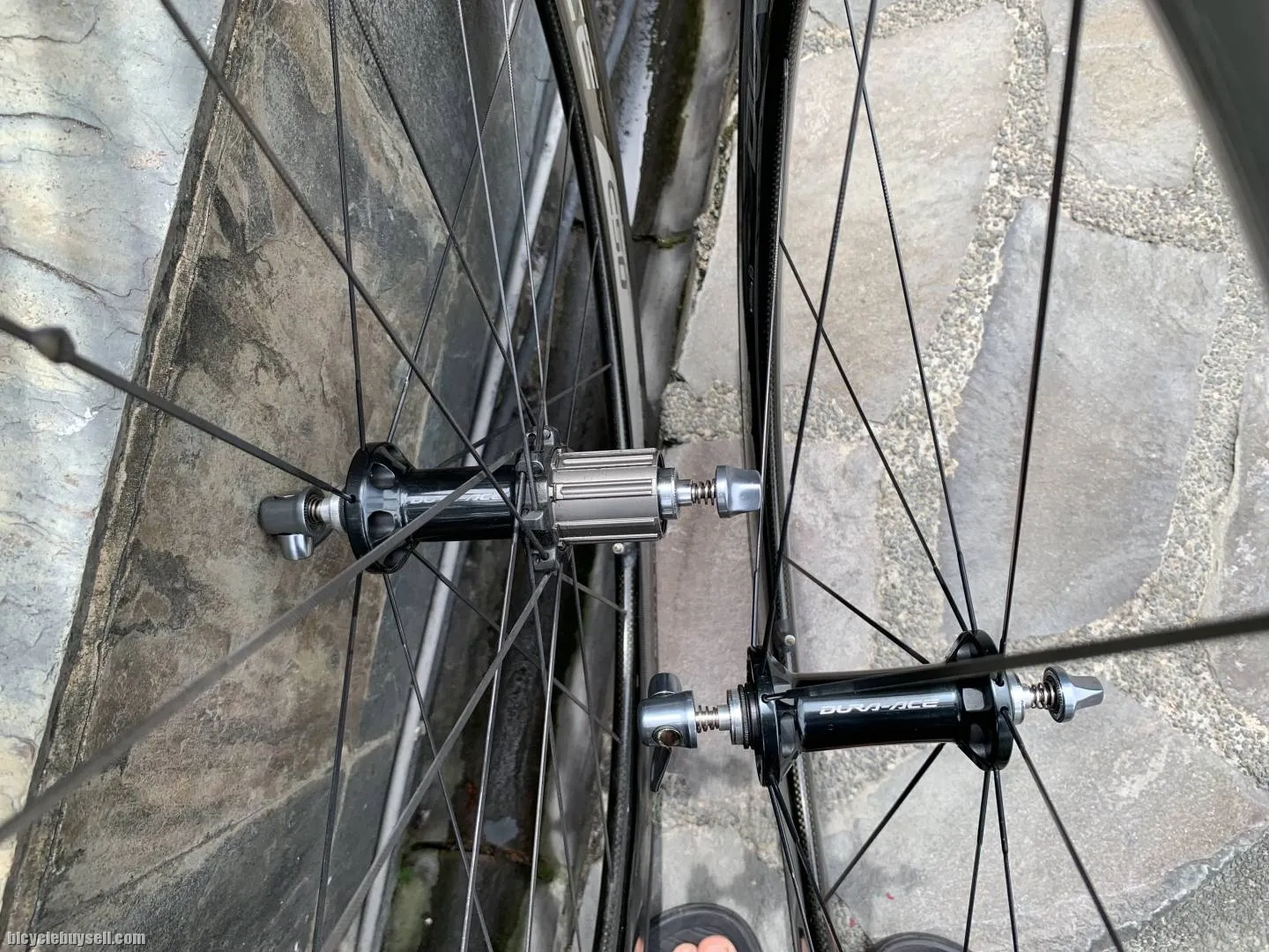 Dura-Ace C50 Tubular Wheelset 11Speed Full Carbon Japan