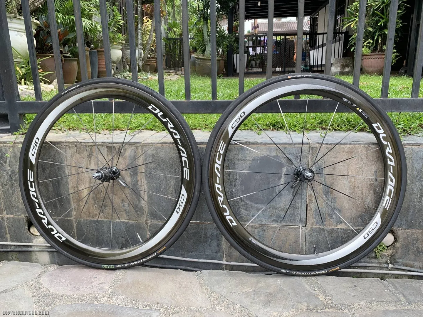 Dura-Ace C50 Tubular Wheelset 11Speed Full Carbon Japan