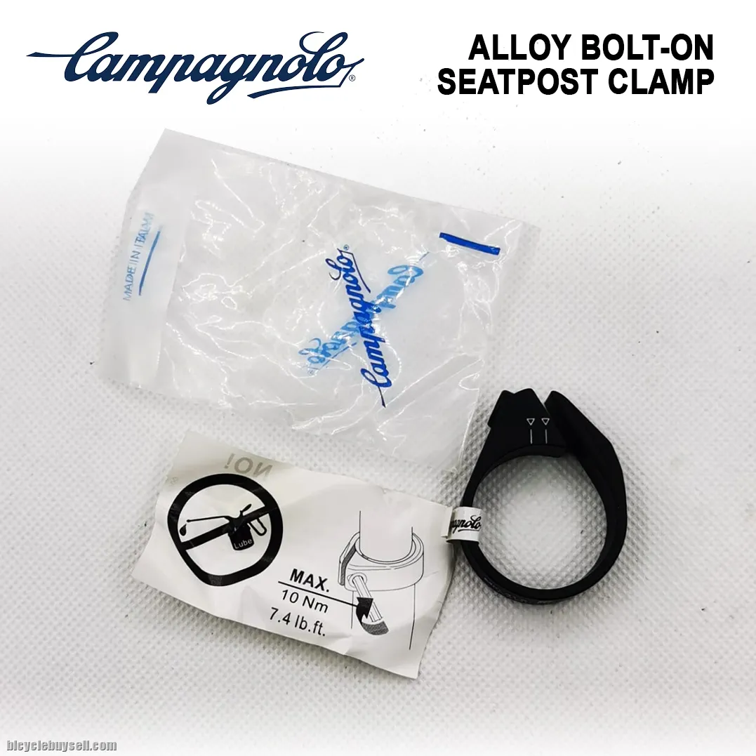 Campagnolo 27.2mm Seatpost Clamp Bolt on Seat Clamp Size 31.6 - 31.9mm Bicycle Road Bike MTB