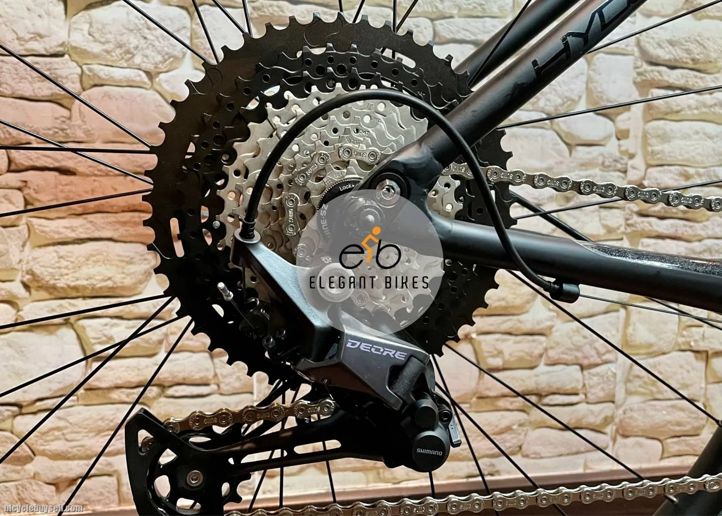 2022 CAMP HYDES SHIMANO 12 SPEED DEORE HOLLOW CRANK