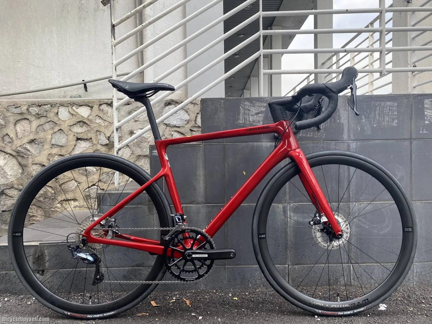 Cannondale Supersix Evo Hi-Mod Disc Ultegra Candy Red 2021 - READY STOCK