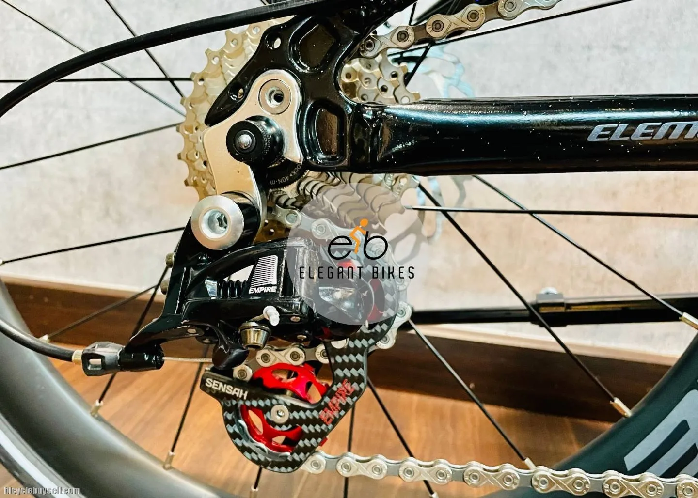 LIMITED EDITION POLICE 11SP HYDRAULIC BRAKE HIGH PROFILE WHEELSET