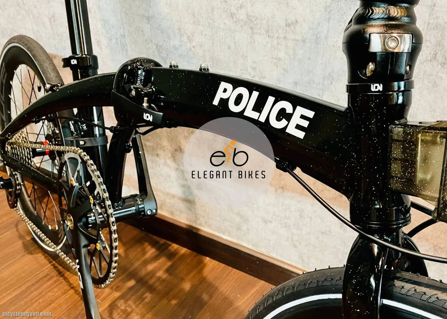 LIMITED EDITION POLICE 11SP HYDRAULIC BRAKE HIGH PROFILE WHEELSET