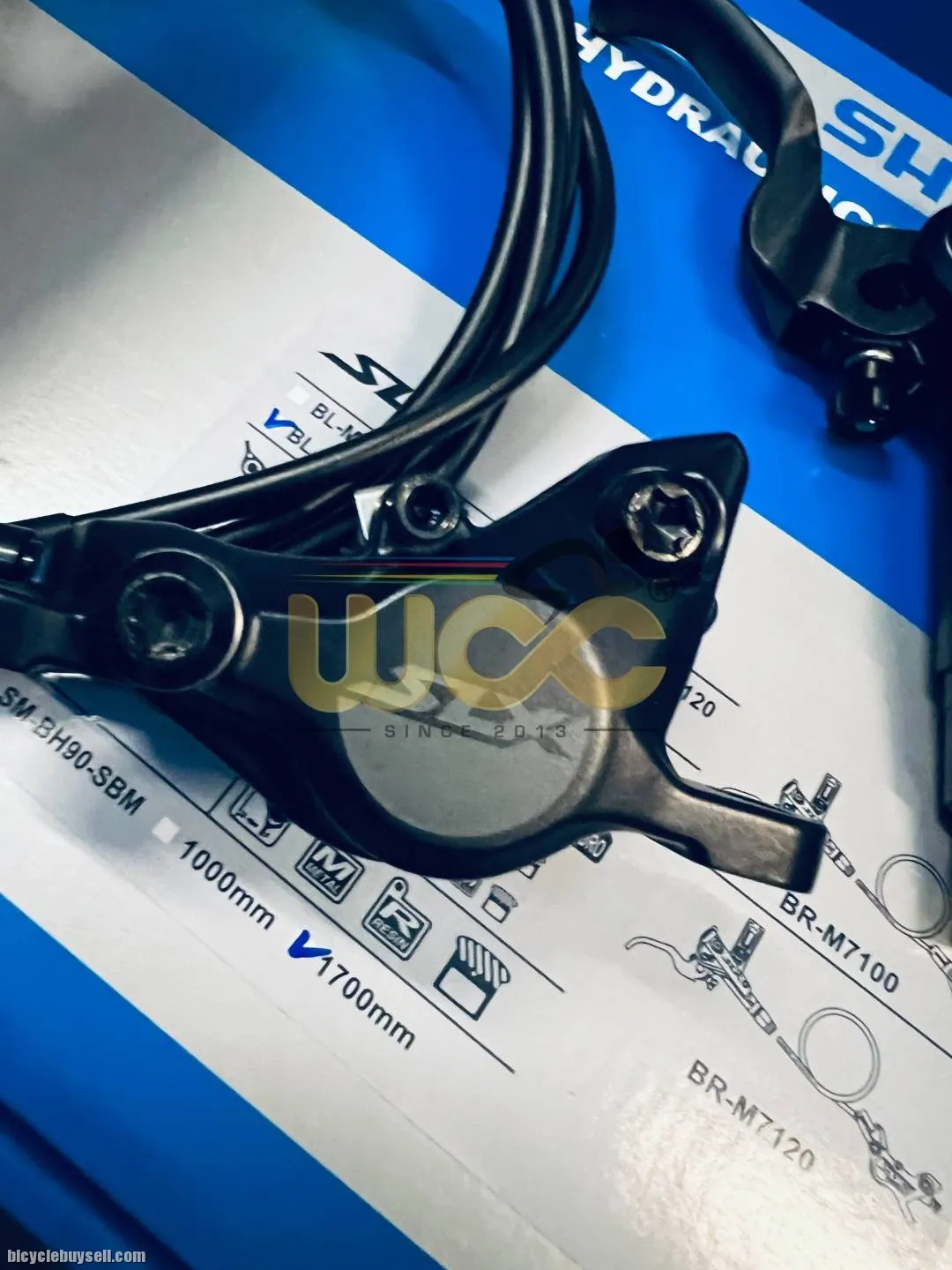 2022 SHIMANO SLX M7100 BRAKE SET HYDRAULIC BRAKE
