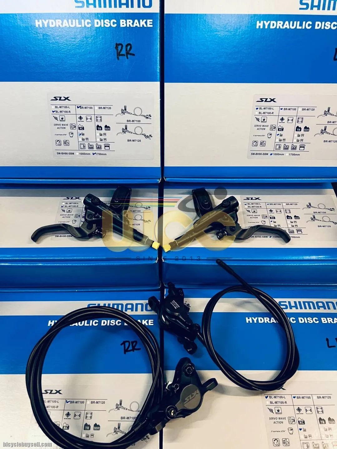 2022 SHIMANO SLX M7100 BRAKE SET HYDRAULIC BRAKE