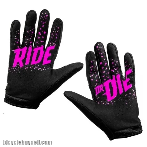 MUC-OFF MTB GLOVES PREMIUM CYCLING GLOVE FULL FINGER BLACK CAMO BOLT