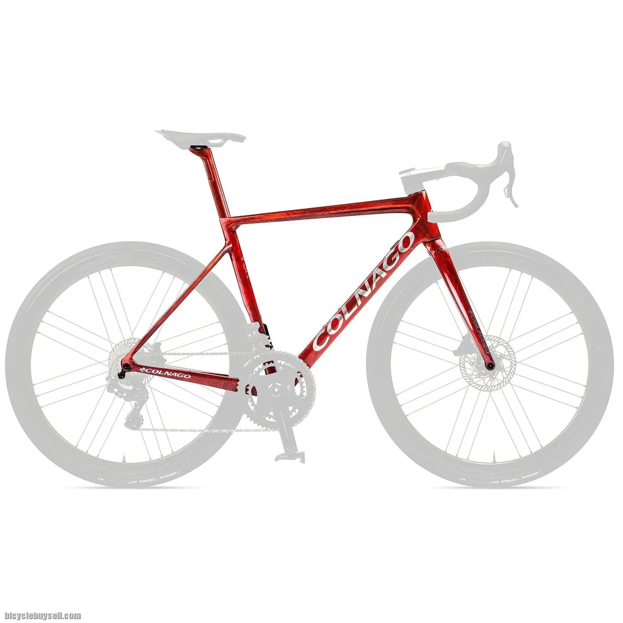 Colnago V3rs Frameset (Ready Stock) Size 45 - Frozen Red (Last Batch)