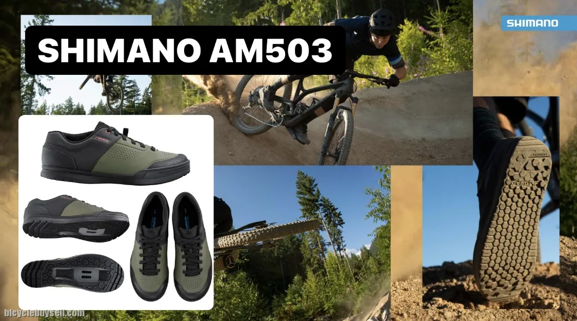 SHIMANO AM5 SH-AM503 VERSATILE SPD MOUNTAIN BIKING SHOES