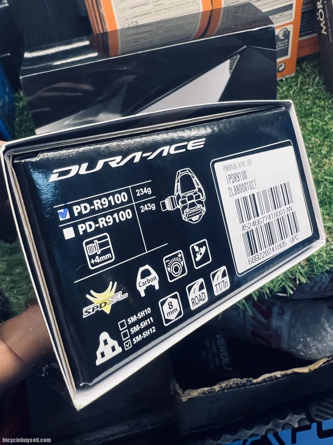 SHIMANO DURA ACE R9100 PEDAL STANDARD AND +4MM