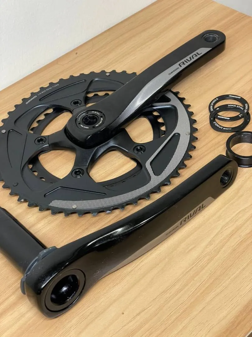 SRAM RIVAL 22 CRANK SET -50% LESS !
