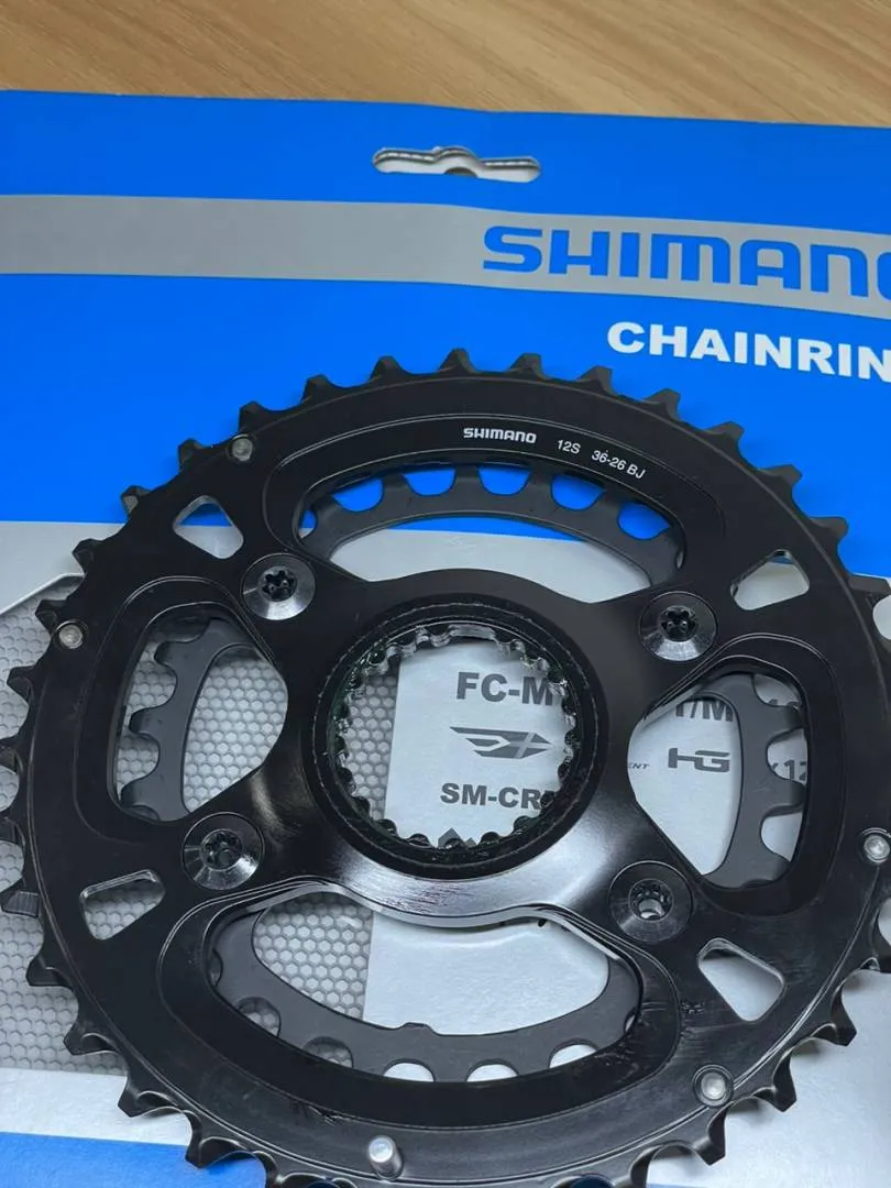 SHIMANO SLX CHAINRING -50% LESS !