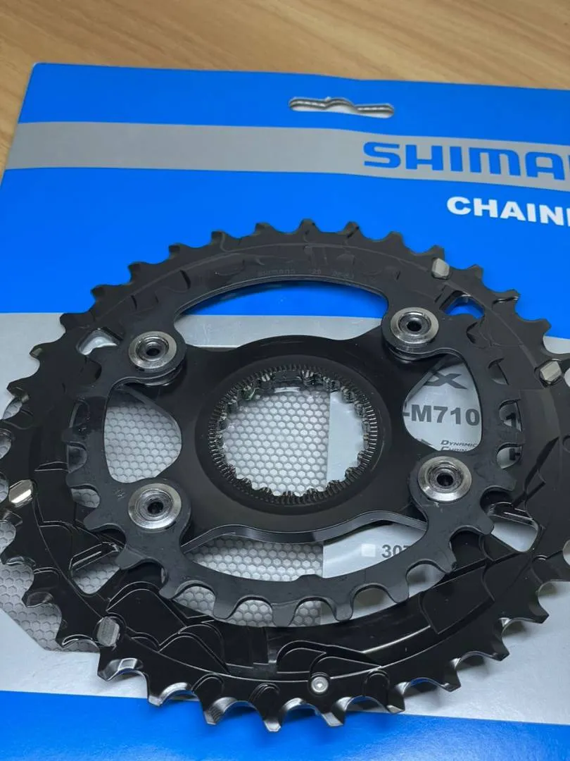 SHIMANO SLX CHAINRING -50% LESS !