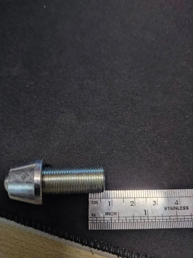 MINOURA Universal 12mm thru axle adapter (Pitch 1.0mm)