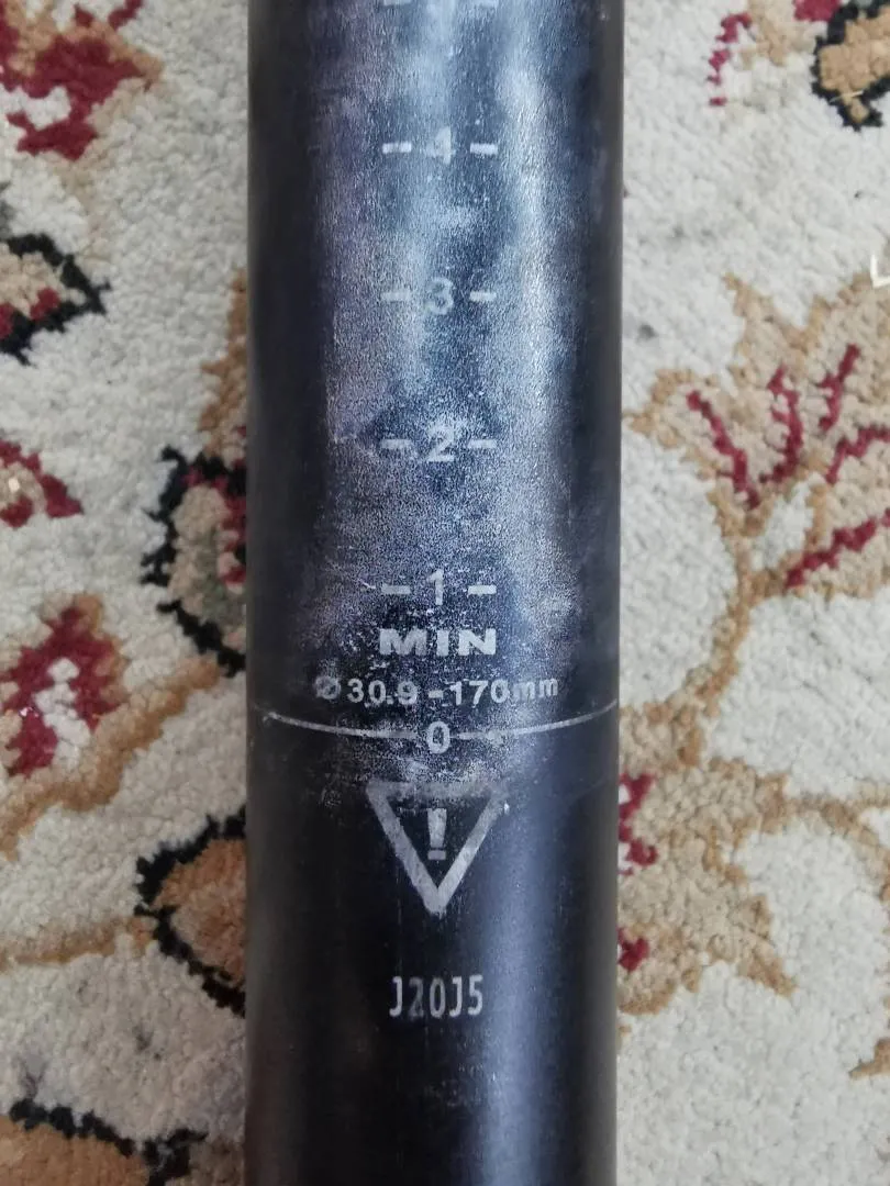 Canyon Iridium 30.9mm dropper seatpost 170mm travel