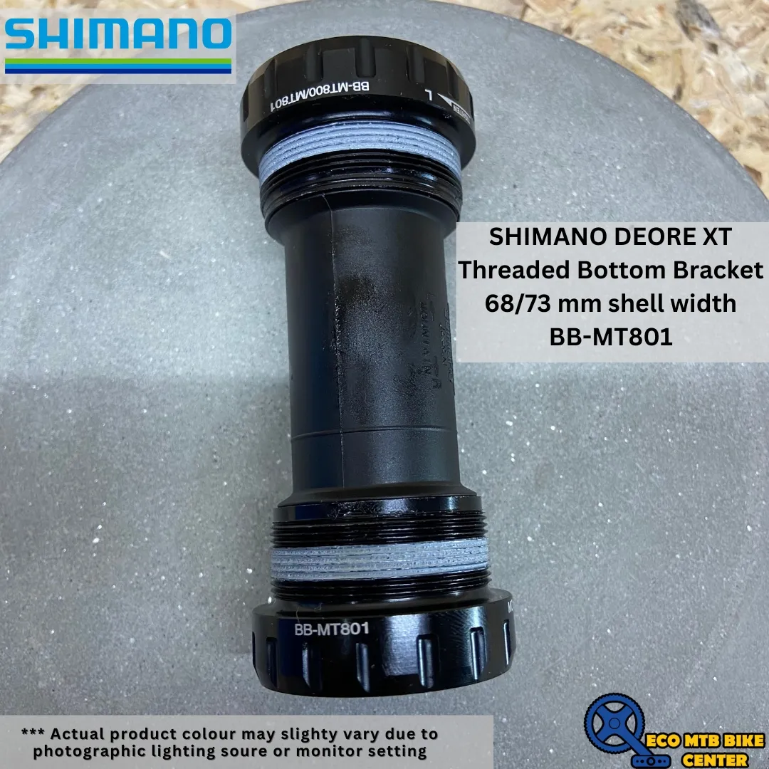SHIMANO DEORE XT Threaded Bottom Bracket 68/73 mm shell width BB-MT801