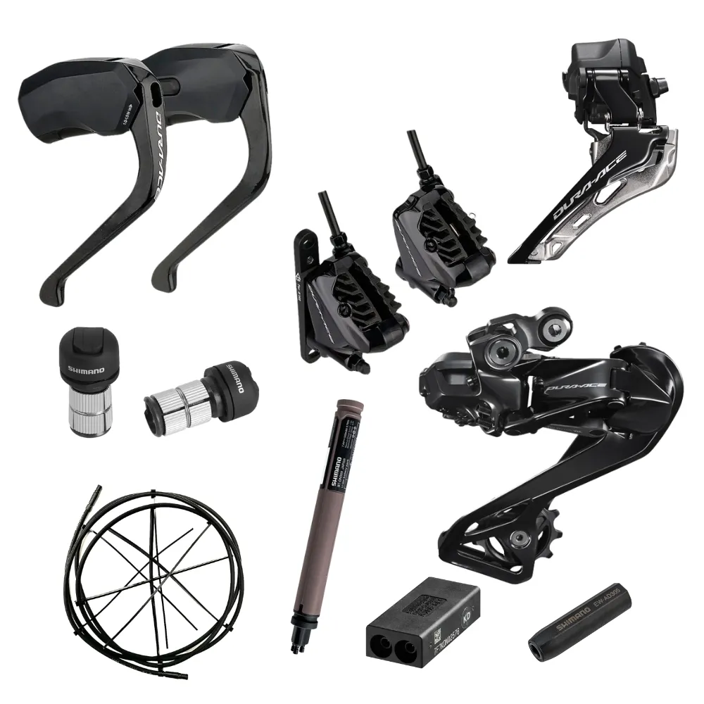 Shimano 12 Speed Dura Ace Di2 TT Groupset Upgrade Kit Triathlon Hydraulic Disc Brake