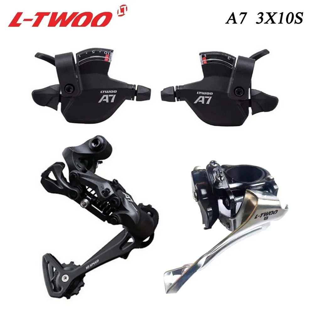 Local stock LTWOO A7 3X10 30 Speed Derailleurs Groupset 10s Shifter Lever Front Derailleur Rear Dera