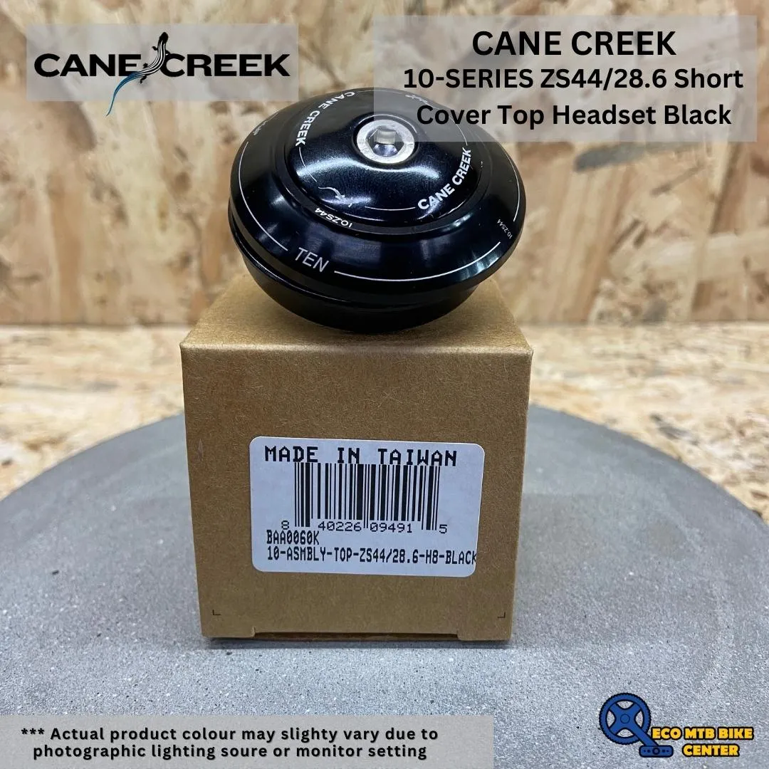 Cane Creek 10-SERIES ZS44/28.6 Short Cover Top Headset Black