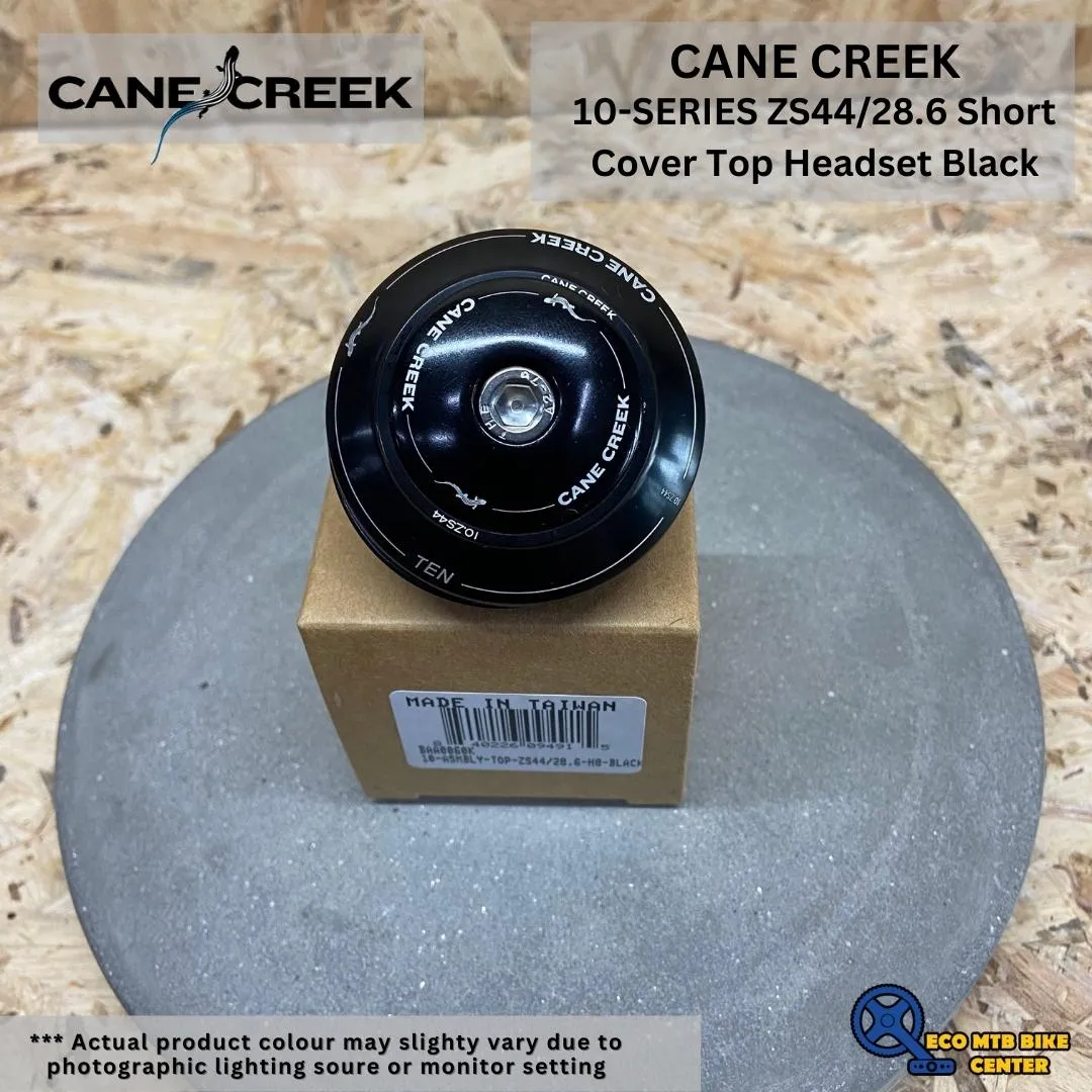 Cane Creek 10-SERIES ZS44/28.6 Short Cover Top Headset Black