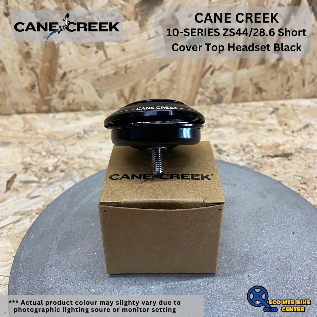 Cane Creek 10-SERIES ZS44/28.6 Short Cover Top Headset Black