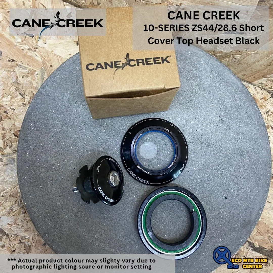 Cane Creek 10-SERIES ZS44/28.6 Short Cover Top Headset Black