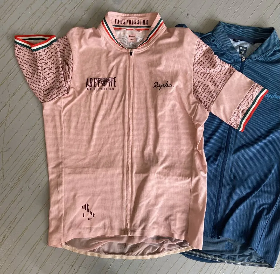 RAPHA COPPI 100th GIRO Dâ€™ITALIA &amp; DATA PRINT JERSEYS