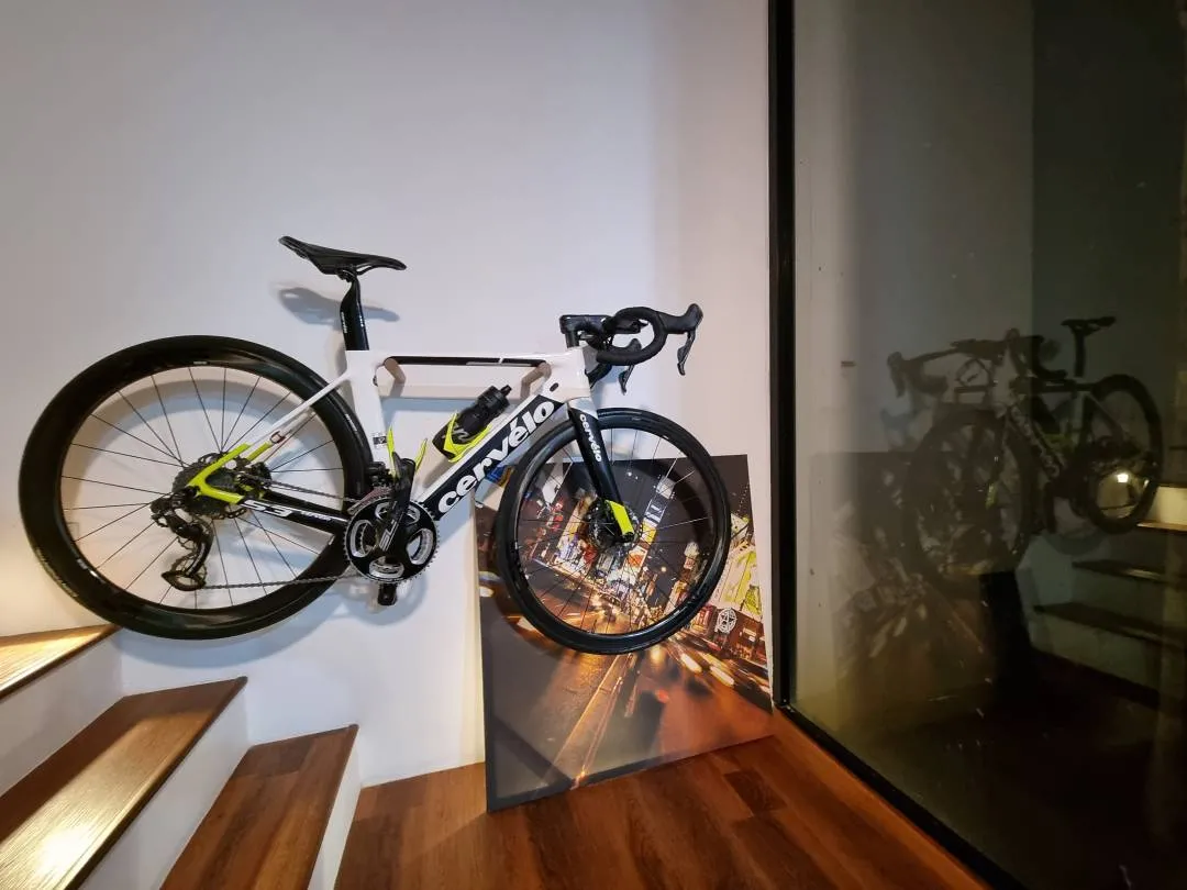 MINIMALIST BIKE DISPLAY WALL MOUNT