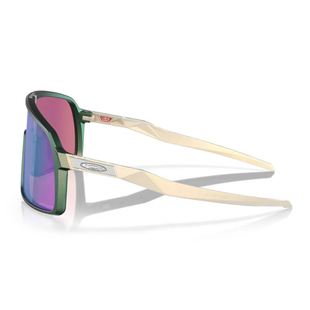 SUTRO DISCOVER COLLECTION PRIZM ROAD JADE EYEWEAR 2023 - MATTE SILVER GREEN AUTHENTIC