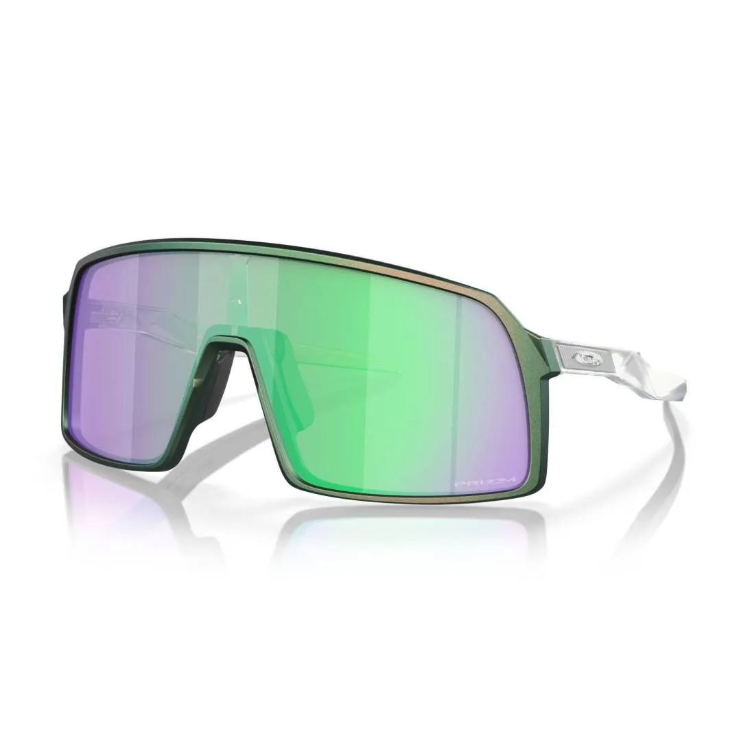 SUTRO DISCOVER COLLECTION PRIZM ROAD JADE EYEWEAR 2023 - MATTE SILVER GREEN AUTHENTIC