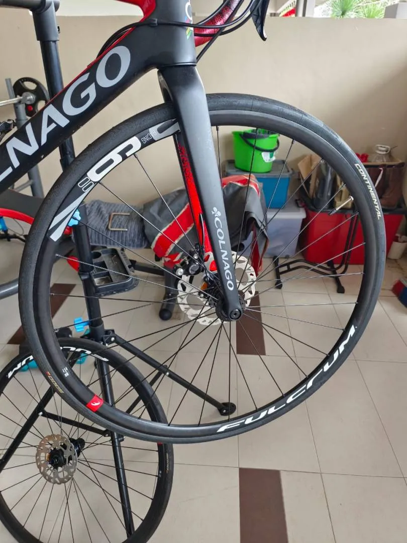 Colnago V3 Shimano Ultegra Disc Carbon Road Bike Red