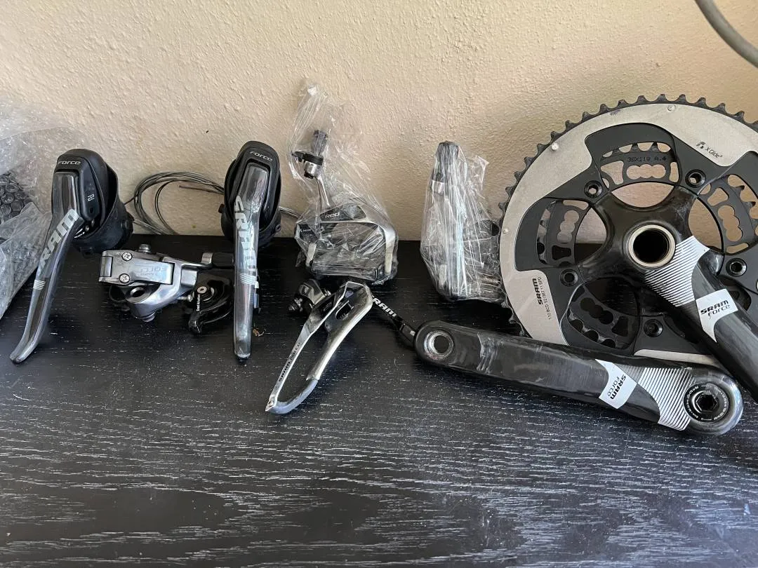 SRAM force complete groupset