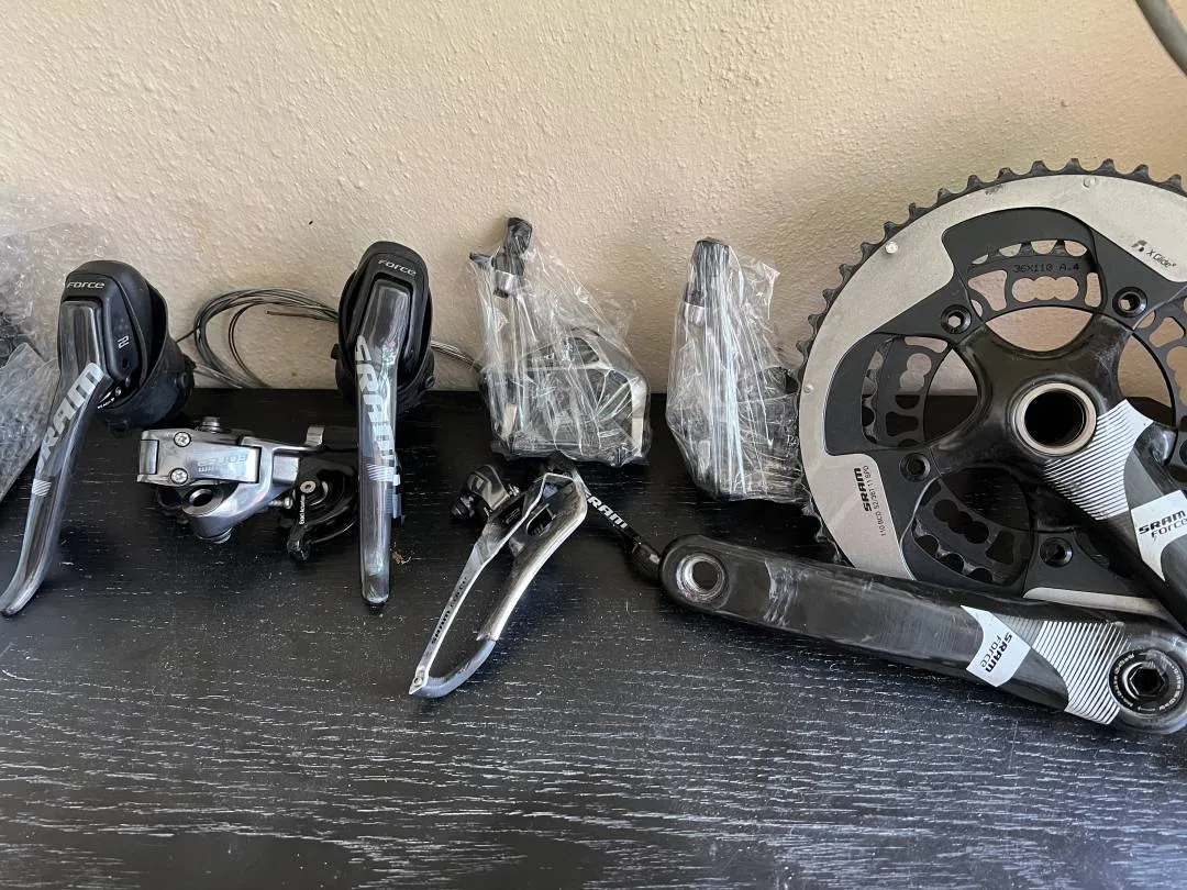 SRAM force complete groupset
