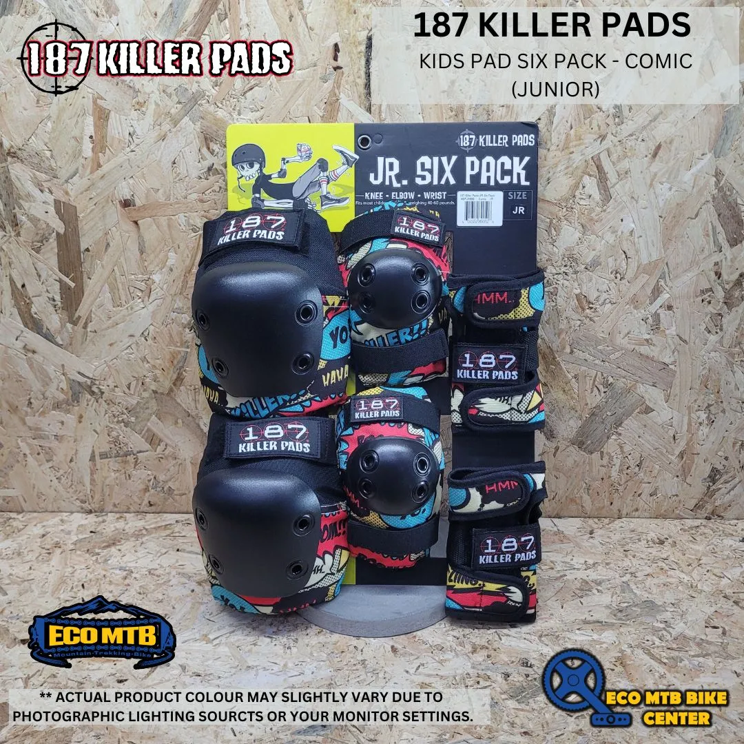 187 KILLER PADS KIDS PAD SIX PACK - COMIC (JUNIOR)