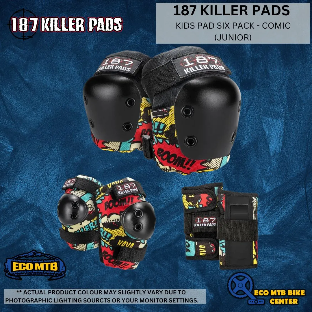 187 KILLER PADS KIDS PAD SIX PACK - COMIC (JUNIOR)