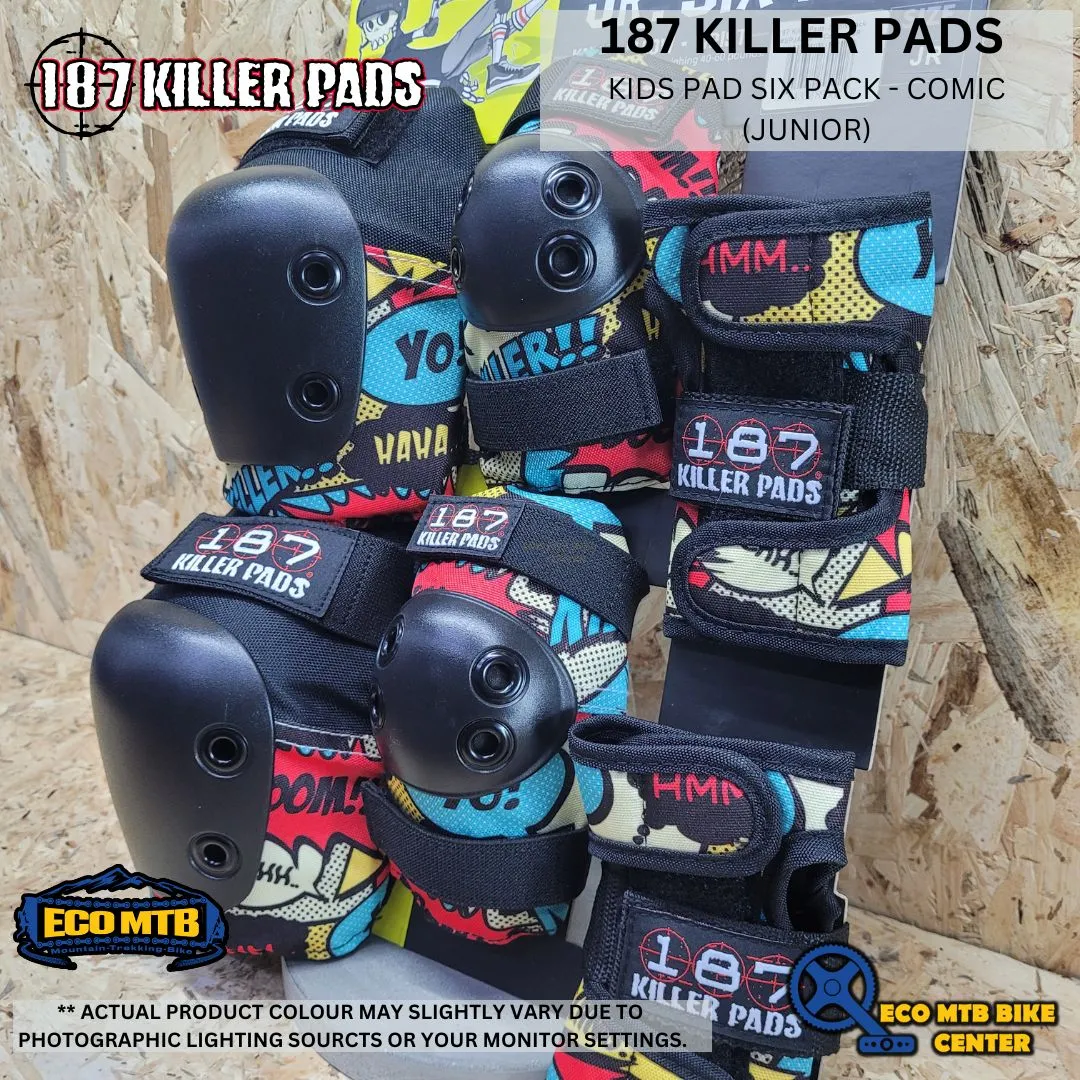 187 KILLER PADS KIDS PAD SIX PACK - COMIC (JUNIOR)