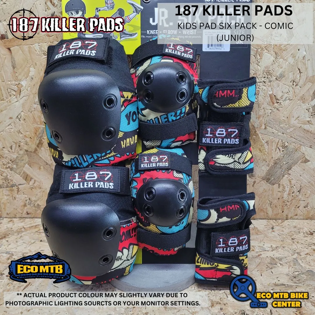 187 KILLER PADS KIDS PAD SIX PACK - COMIC (JUNIOR)