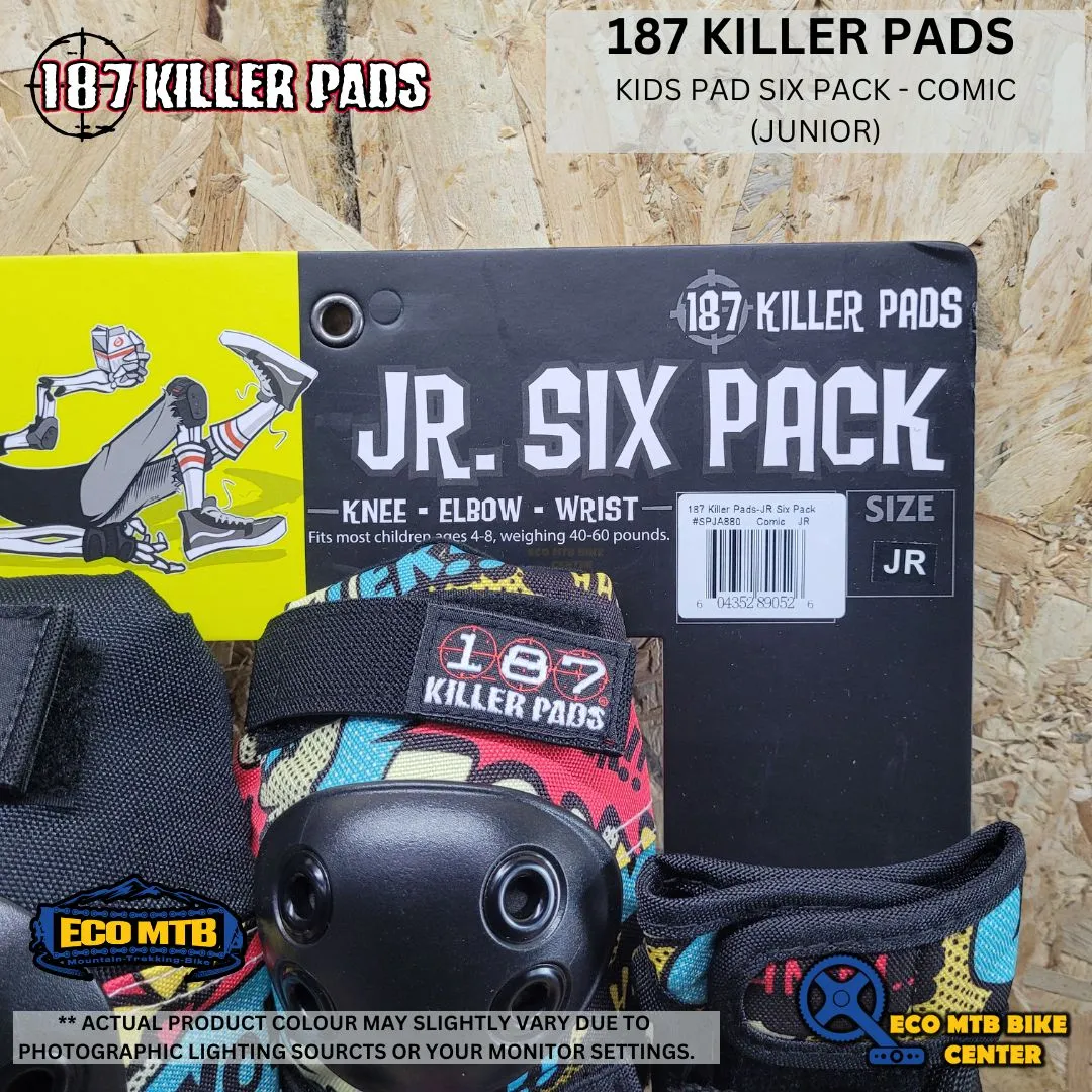 187 KILLER PADS KIDS PAD SIX PACK - COMIC (JUNIOR)